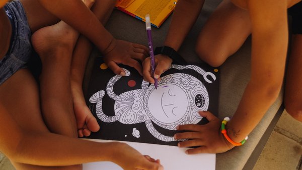 What onboard childcare options are available during a UK cruise?